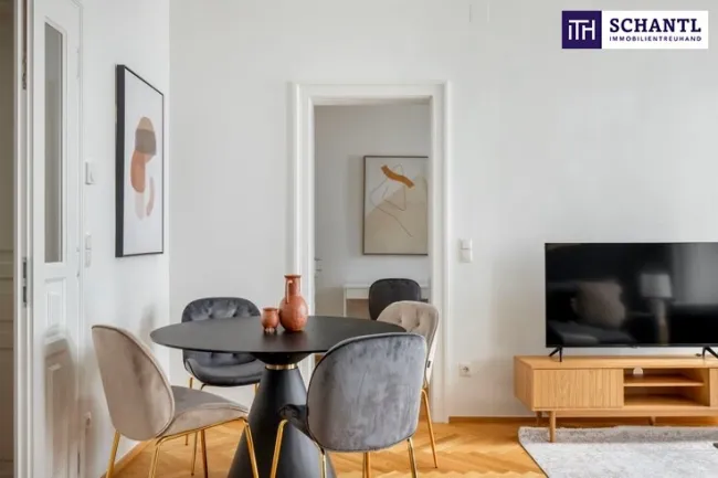 Charmante 3-Zimmer-Wohnung mit Terrasse im Herzen von 1020 Wien! + befristet vermietet - Titelbild