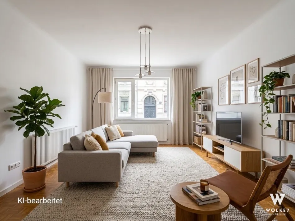 Teilsaniert & zentral gelegen I 3-Zimmer-Wohnung mit flexiblem Grundriss in 1140 Wien I Nähe S45 I S50 I U3 - Titelbild