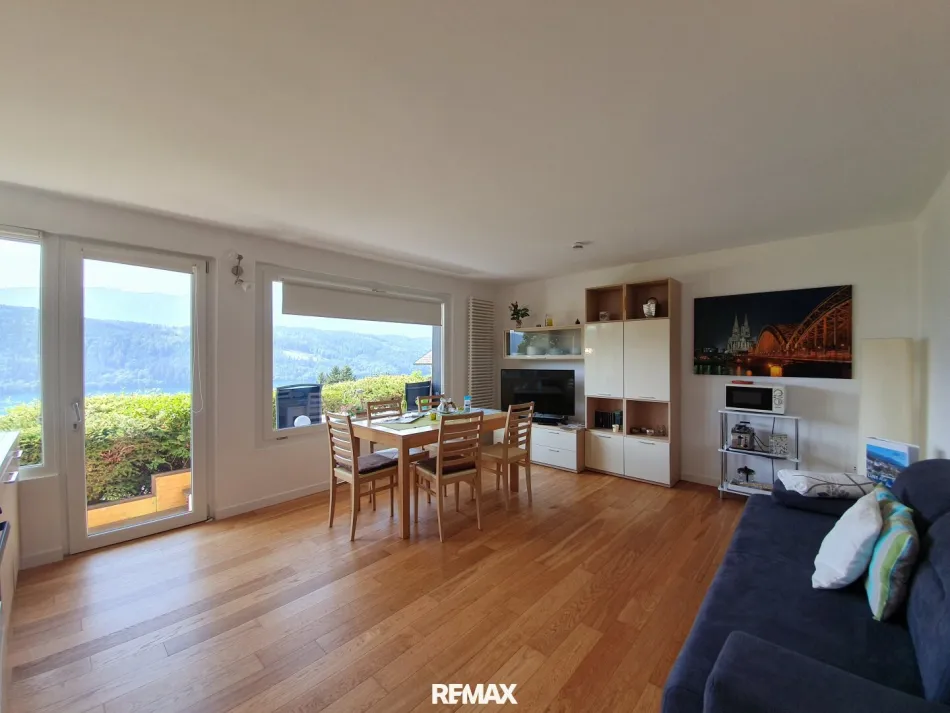 Erdgeschosswohnung mit Terrasse und Seeblick in Millstatt - Bild
