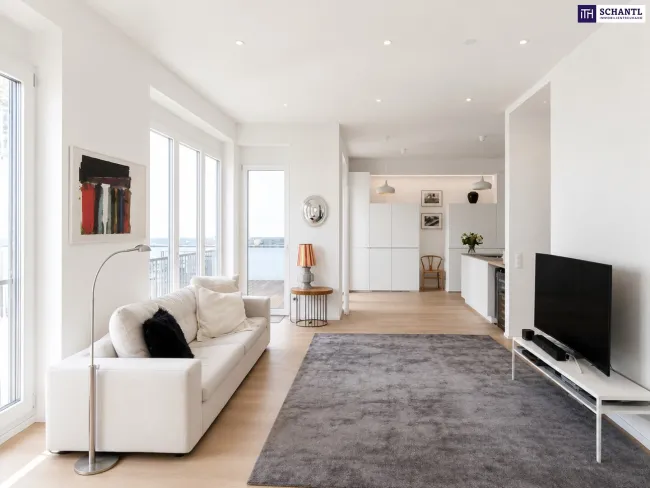 ++ TERRASSENWOHNUNG DE LUXE + hochwertige Ausstattung + Kutschkermarktnähe + Garagenplatz optional - Bild