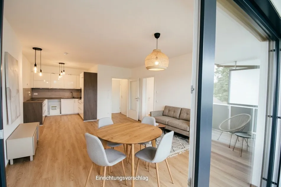 Wohnen in Alkoven - 2 Zimmerwohnung mit Balkon - Titelbild