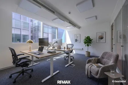 Einzelbüro - virtuell gestaged