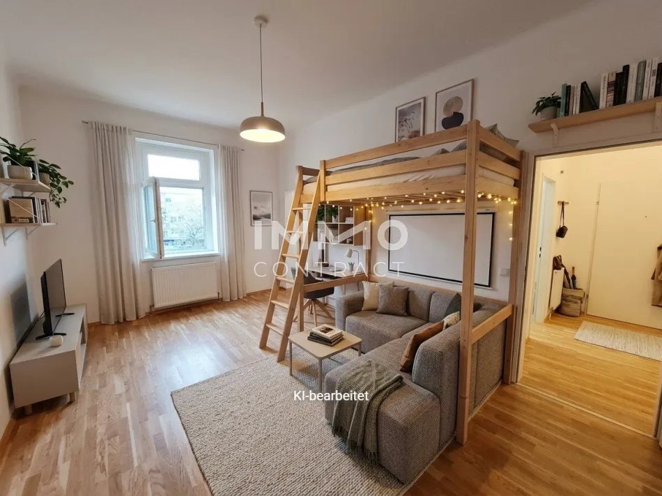 Neuwertige Singlewohnung in der Nähe des Musiktheaters - Titelbild