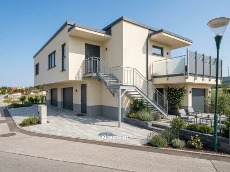 Wohnung mit Eigengarten und Garage in ruhiger Lage von Winden am See