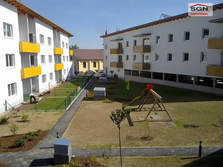 Geförderte 3 Zimmer-Wohnung mit Balkon, Tiefgaragenplatz & Miete-Kaufoption - Titelbild