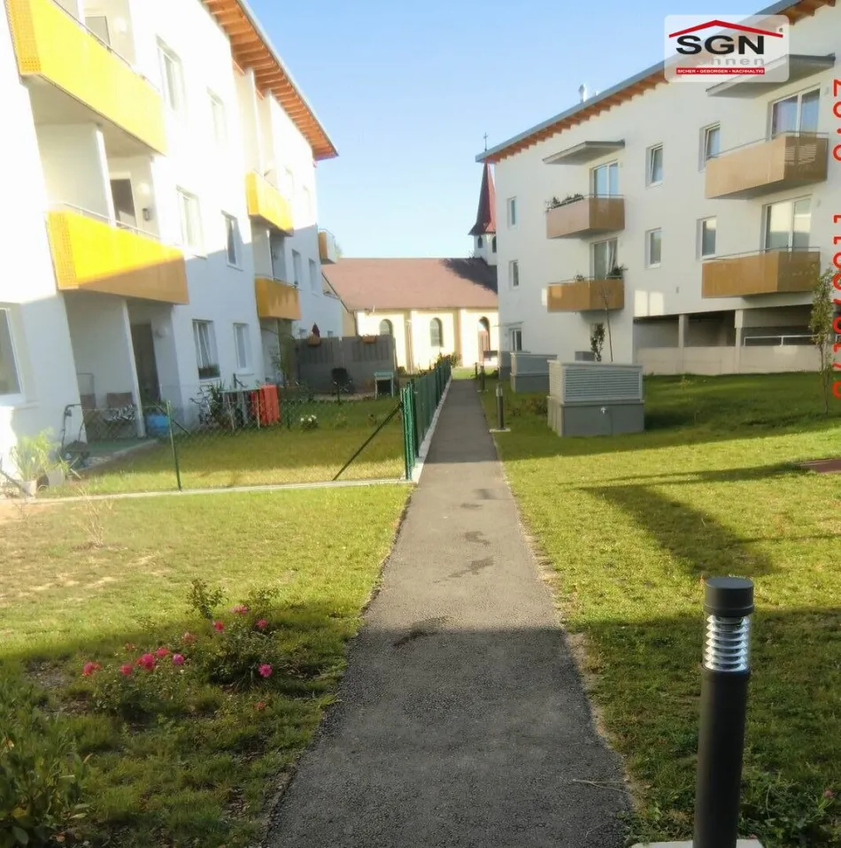 Geförderte 3 Zimmer-Wohnung mit Balkon, Tiefgaragenplatz & Miete-Kaufoption - Bild