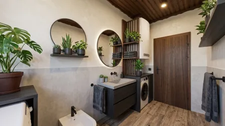 Ausstattungsbeispiel Badezimmer (OG)