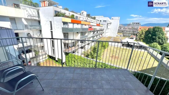 Klein, fein & voller Wohngefühl – charmante 2-Zimmer-Wohnung mit Balkon, ruhiger Innenhoflage und sensationell niedrigen Heizkosten dank Erdwärme in Graz! - Bild