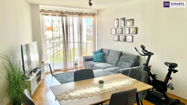 Klein, fein & voller Wohngefühl – charmante 2-Zimmer-Wohnung mit Balkon, ruhiger Innenhoflage und sensationell niedrigen Heizkosten dank Erdwärme in Graz! - Titelbild