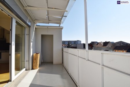 Charmante Dachgeschosswohnung mit viel Licht und luftiger Raumhöhe! Innenhof-Süd-Ausrichtung! Top Anbindung! Ab sofort verfügbar!