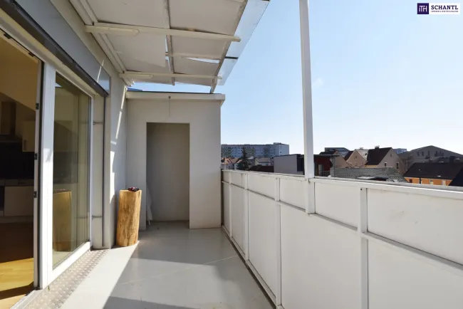 Charmante Dachgeschosswohnung mit viel Licht und luftiger Raumhöhe! Innenhof-Süd-Ausrichtung! Top Anbindung! Ab sofort verfügbar! - Bild