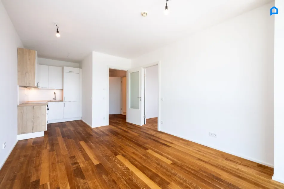 Helle 2 Zimmer, 14.OG Weitblick Richtung Süden Wiens, ERSTBEZUG nach Renovierung, - Bild