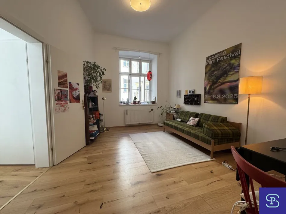 Provisionsfrei: Ruhiger 52m² Altbau mit Einbauküche und 2 Zimmern - 1090 Wien - Titelbild