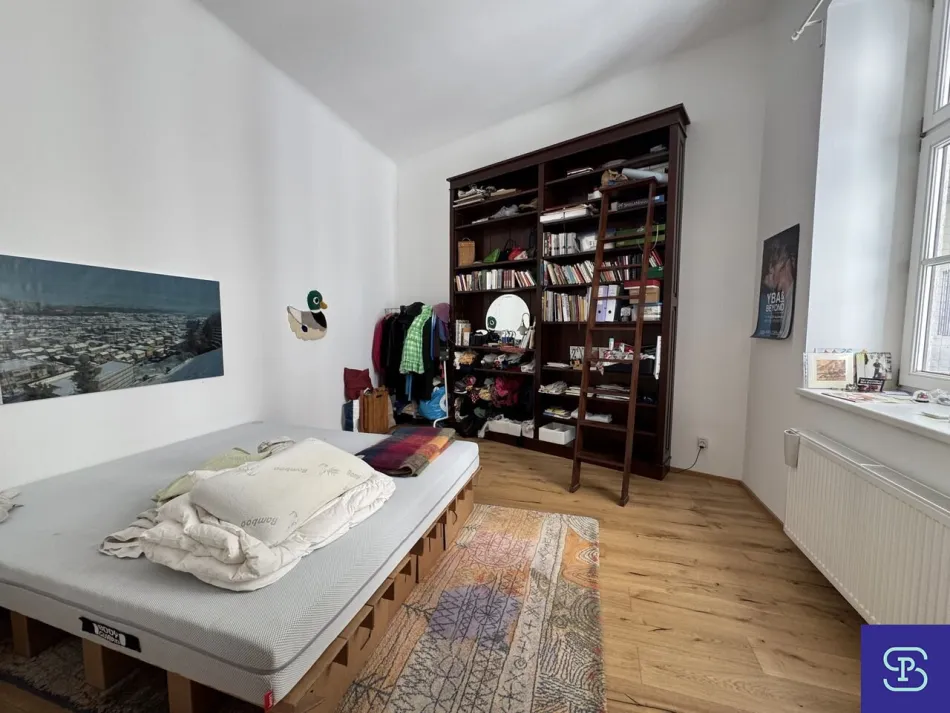 Provisionsfrei: Ruhiger 52m² Altbau mit Einbauküche und 2 Zimmern - 1090 Wien - Bild