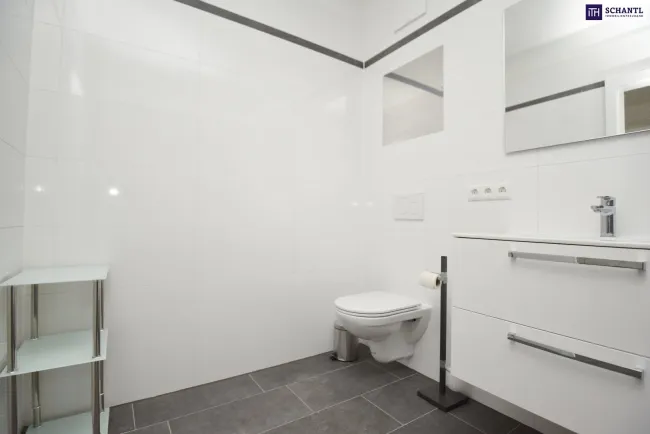Entzückende, moderne, vollmöblierte Garconniere mit 40m² - 3D-Rundgang vorhanden! - Bild