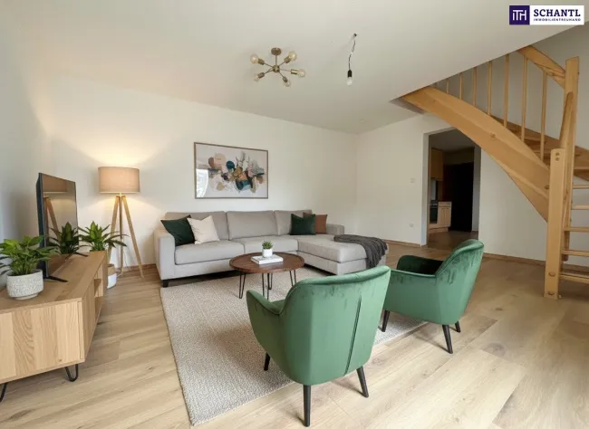 Maisonette-Highlight in Wildon mit viel Charme – toller abtrennbarer Garten und Carportstellplatz! Ab sofort verfügbar! - Titelbild