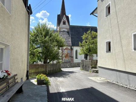 schmale Gassen prägen das Bild von Liesing