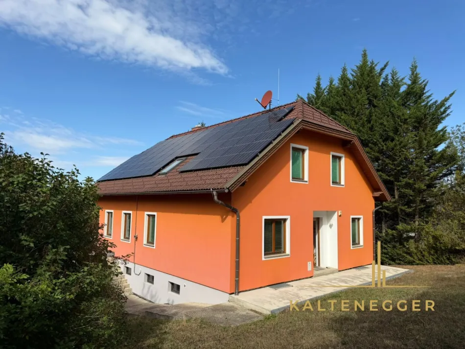 Großzügiges Einfamilienhaus mit moderner Technik und herrlichem Ausblick in Klement - Titelbild