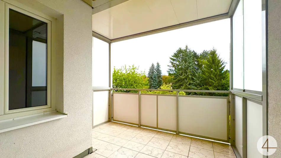 Wohlfühloase mit Loggia! 3 Zimmer Wohnung in toller ruhiger Lage mit Grünblick! - Titelbild
