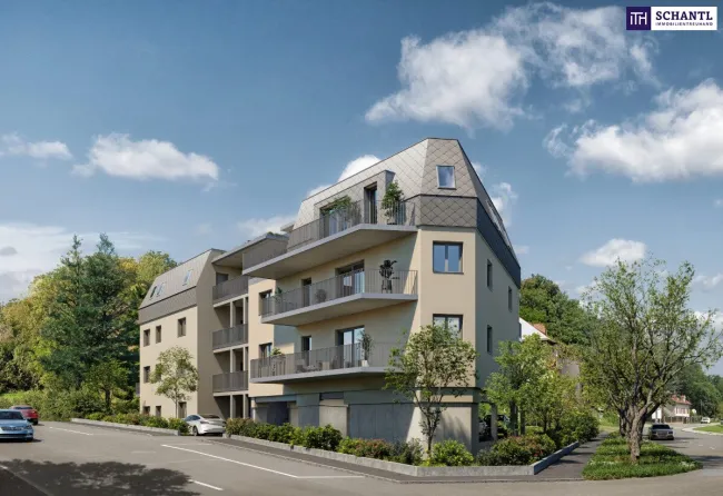 Wohnen mit Freiraum - Moderne Neubauwohnung mit großer Terrasse in Graz-Eggenberg - PROVISIONSFREI! - Bild
