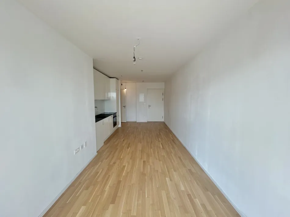moderne 2-Zimmer Wohnung im 18.OG nächst Hauptbahnhof (Dachterrasse, Co-Working Bereich & Gym inklusive) - Bild