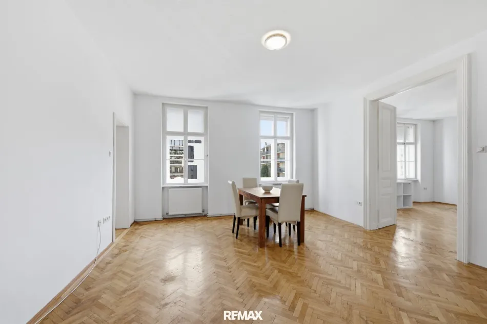 Lichtdurchflutete Wiener Altbauwohnung in der Dittmansgasse - 20 Min zum Flughafen Wien! - Titelbild