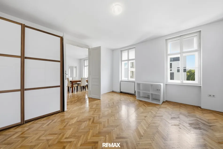 Lichtdurchflutete Wiener Altbauwohnung in der Dittmansgasse - 20 Min zum Flughafen Wien! - Bild