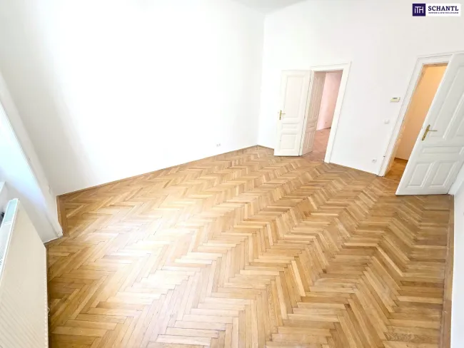 Neuer Preis! Traumhafte Altbauwohnung! Absolute Hof-Ruhelage mit Blick ins Grüne! Traumhaft schönes Altbauhaus + Bestlage in 1030 Wien! TOP Infrastruktur und Anbindung! Jetzt zugreifen! - Titelbild