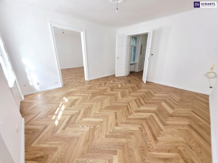 Altbau zum Verlieben - Flügeltüren, Ruhelage und Josefstadt-Flair! Sanierte 2-Zimmer Wohnung mit Seltenheitswert im Lieblingsbezirk!