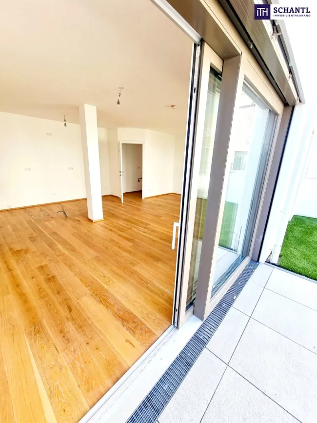 Fire Sale! Premium Townhouse mit Garten und modernster Technik! 3 Zimmer + Ideale Raumaufteilung + Erdwärme + Absolute Ruhelage + Tiefgarage! Nachhaltig und zukunftssicher investiert! - Bild