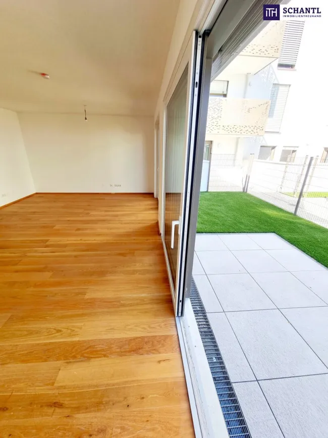 Fire Sale! Premium Townhouse mit Garten und modernster Technik! 3 Zimmer + Ideale Raumaufteilung + Erdwärme + Absolute Ruhelage + Tiefgarage! Nachhaltig und zukunftssicher investiert! - Bild