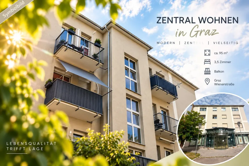 Großzügige Wohnung mit Balkon - schnell Termin vereinbaren - perfekte für privaten Eigengebrauch oder auch für Anleger - Titelbild