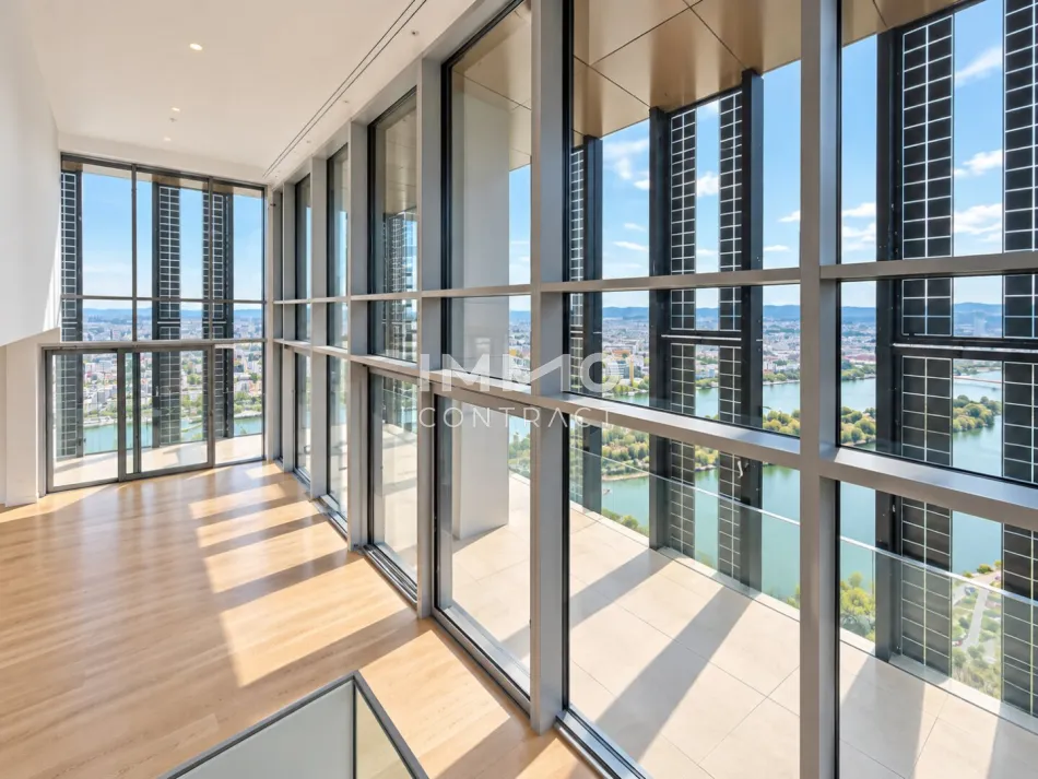 AT THE TOP OF VIENNA – An Exceptional DANUBE Penthouse - Level 51 - Titelbild