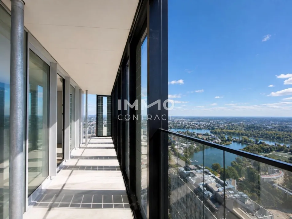 49. Etage: A Home between Sky & Water: DC2 Tower: U1 Donauinsel - Bild