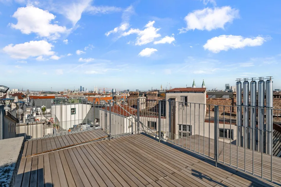 8., EXKLUSIVE DACHWOHNUNG - Luxus Charme Eleganz Design Blick - Bild