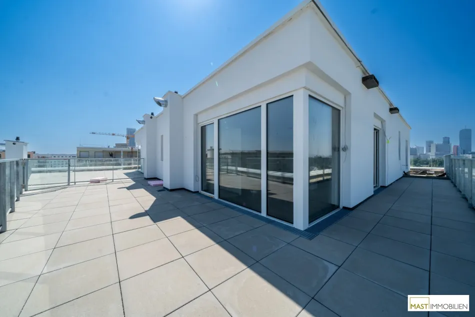 Dachgeschosswohnung mit Dachterrasse mit Wasserblick! - Bild