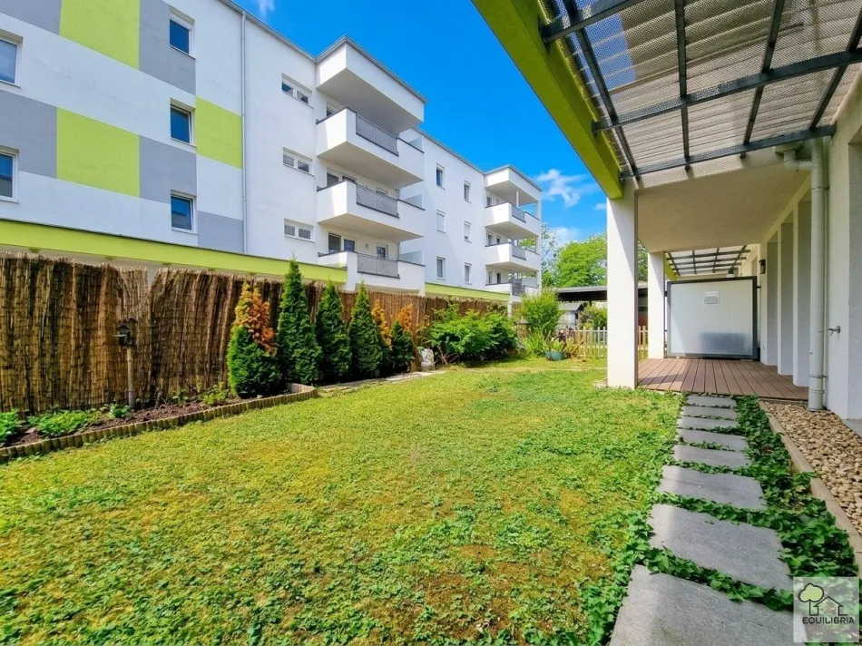 3-ZIMMER-GARTENWOHNUNG MIT GARAGE IN UNTERWALTERSDORF - Bild