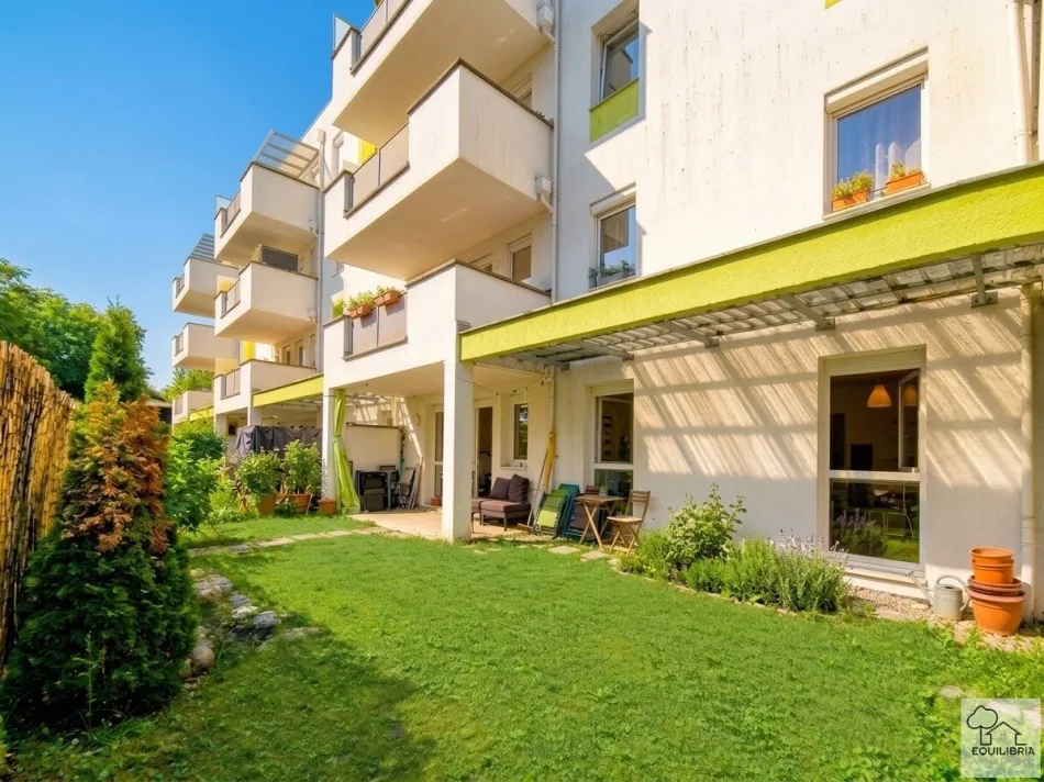 3-ZIMMER-GARTENWOHNUNG MIT GARAGE IN UNTERWALTERSDORF - Titelbild