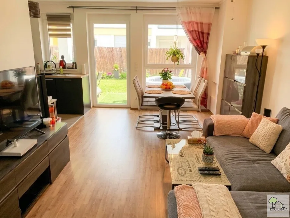 3-ZIMMER-GARTENWOHNUNG MIT GARAGE IN UNTERWALTERSDORF - Bild