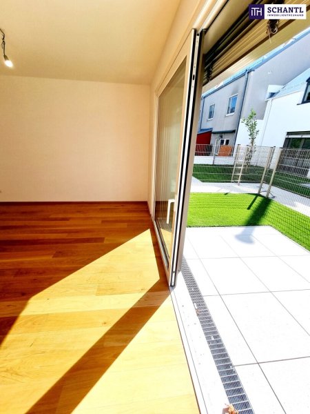 Fire Sale! Townhouse mit Erd-Power und Ruhegarantie! Hausfeeling - Familien-Hit! Garten + Erdwärme + Absolute Ruhelage + Tiefgarage + Ideale Süd Ausrichtung! Nachhaltig und zukunftssicher investiert!