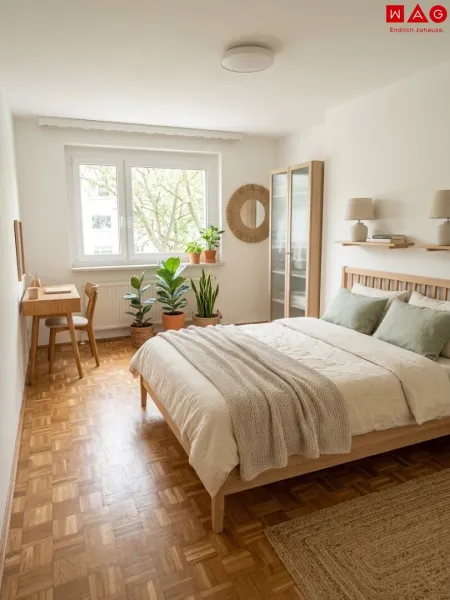 Schlafzimmer KI generiert