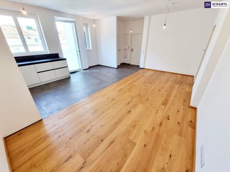 SOMMER Aktion: Nur 50% Provision! Ihr Kapital arbeitet über den Dächern! WOW! HIP und TRENDY die Gegend - Magisch schön das Altbauhaus - TOP Modern die Wohnung! Balkon baubewilligt + TOP Infrastruktur + Beste öffentliche Anbindung! Jetzt zugreifen!