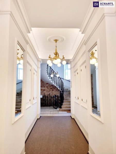 SOMMER Aktion: Nur 50% Provision! Traum-Balkon / Dachgeschoss ohne Schrägen / Naschmarkt um´s Eck / U-Bahn vor der Türe / 3 Zimmer perfekt aufgeteilt! Einfach WOW! HIP und TRENDY die Gegend - Magisch schön das Altbauhaus!