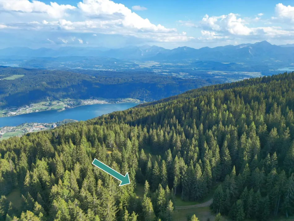 Freizeitwohnsitz auf der Gerlitzen - FZW-Baufeld mit rund 2.200 m² Grund - Titelbild