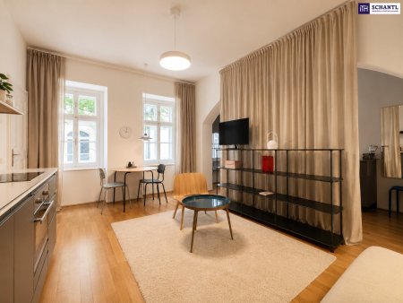 Zwei Einheiten, eine große Idee: Wohnen hinter dem MuseumsQuartier!