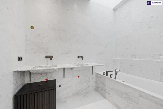 Badezimmer, italienischer Marmor