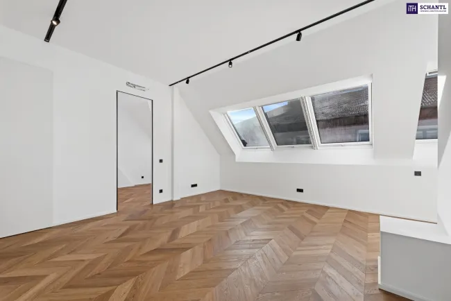 Wohn- Ess- Küchenbereich, Zugang Terrasse, KI Staging