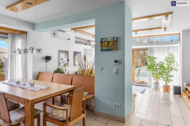 Esszimmer, Wohnzimmer
