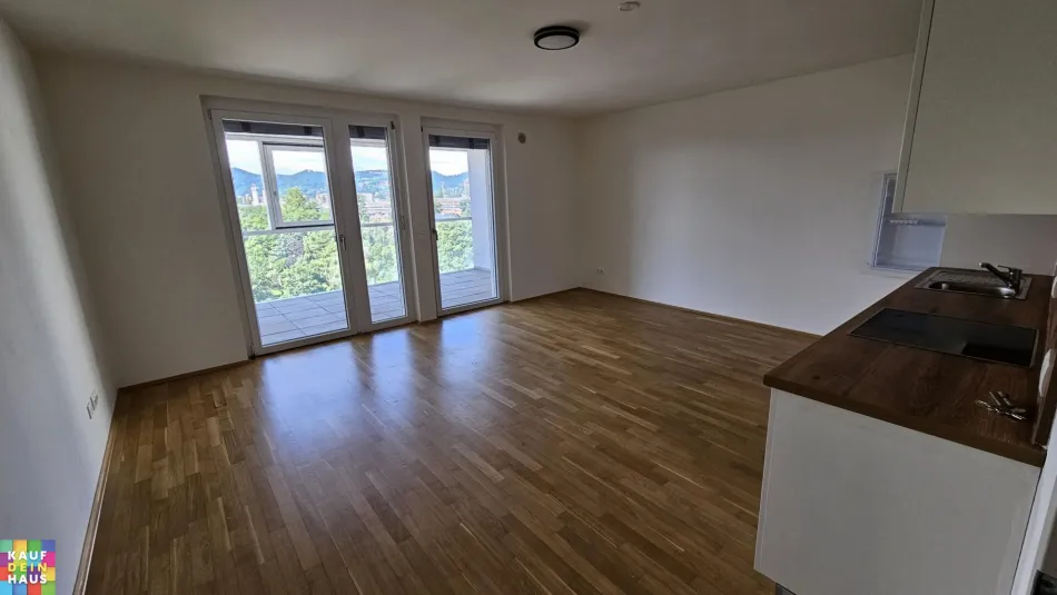 AKTION! 2 MONATE MIETFREI! GROSSE 2 ZIMMERWOHNUNG MIT LOGGIA! - Bild