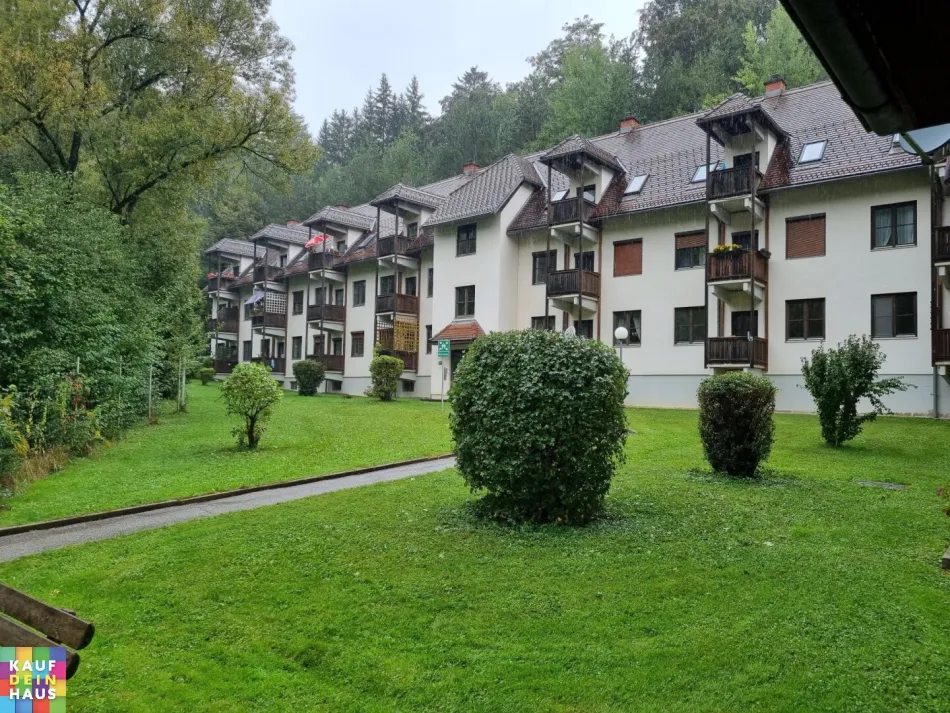 1 Zimmerwohnung in ruhiger, "grüner" Lage neben dem Stift Rein - Titelbild